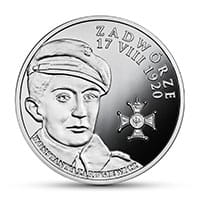 20 zł Ag Polskie Termopile – Zadwórze 2017 r.