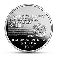 10 zł Ag 50. rocznica wystosowania orędzia biskupów polskich do niemieckich 2015 r.