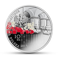 10 zł Ag My Polacy dumni i wolni 1918–2018 2018 r.