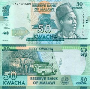 Malawi 50 Kwacha 2020 r. UNC
