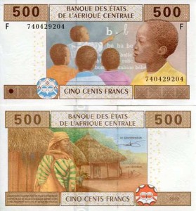 Gwinea Równikowa 500 Francs 2002 r. UNC