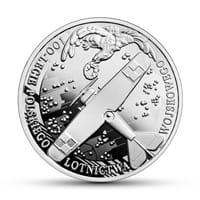 10 zł Ag 100-lecie polskiego lotnictwa wojskowego 2019 r.