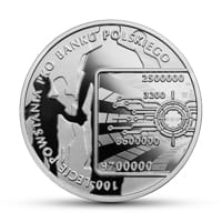 10 zł Ag 100-lecie powstania PKO Banku Polskiego 2019 r.