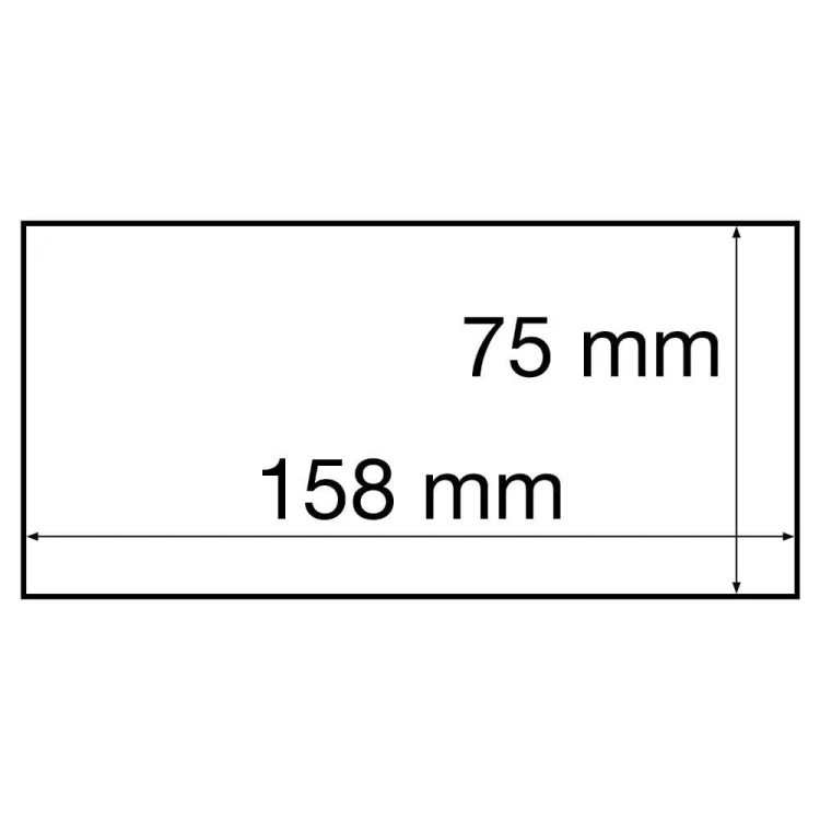 Karty ochronne na banknoty Leuchtturm Basic 158