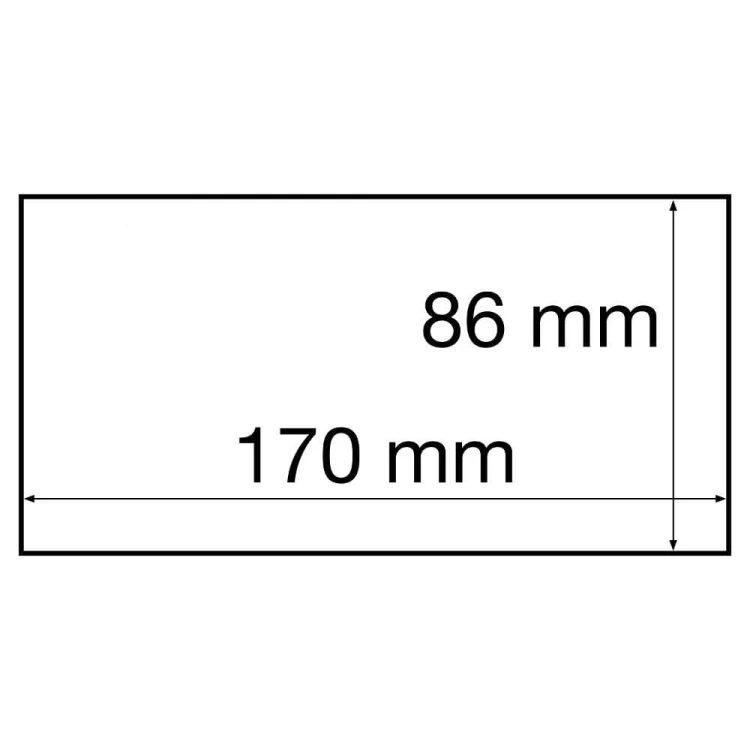 Karty ochronne na banknoty Leuchtturm Basic 170