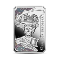 20 zł Ag  Wielkie aktorki – Gabriela Zapolska 2021 r.