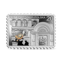 20 zł Ag  Obrona Poczty Polskiej w Gdańsku. Agresja Niemiec na Polskę 2021 r.