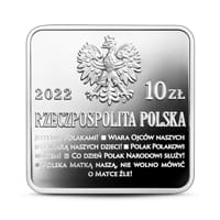 10 zł Ag 90. rocznica powstania Znaku Rodła 2022 r.