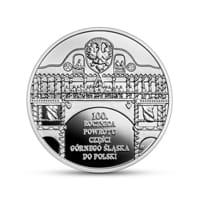 10 zł Ag 100. rocznica powrotu części Górnego Śląska do Polski 2022 r.