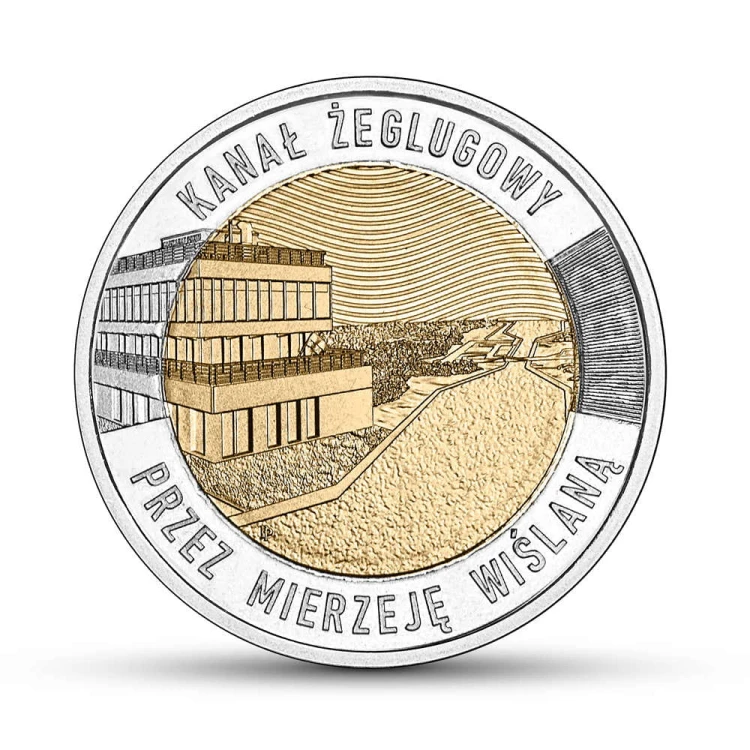 5 zł Odkryj Polskę 2023 r. – Kanał Żeglugowy przez Mierzeję Wiślaną