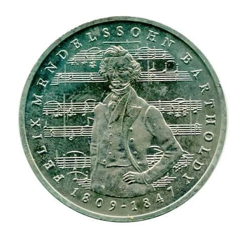 Niemcy 5 Marek 1984 r. 150 Anniv - Birth of Felix Bartholdy