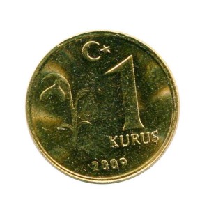 Turcja 1 Kurus 2009 r.