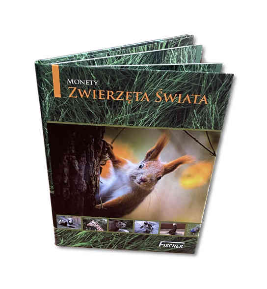 Album Fischer na monety 2 zł "Zwierzęta Świata"