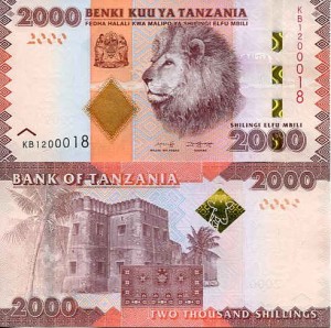 Tanzania 2000 Shillings 2020 r. UNC