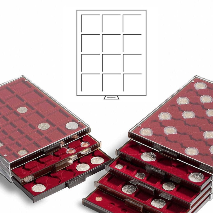 Kaseta MB CAPS 12 Leuchtturm na QUADRUM XL