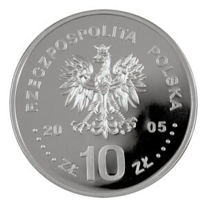 10 zł Ag Poczet królów i książąt polskich - August II Mocny