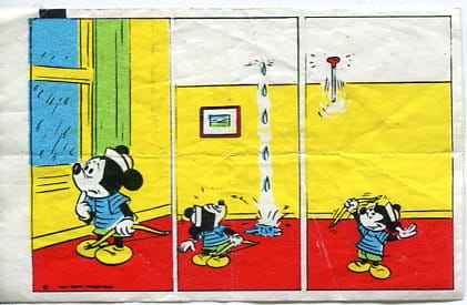 Historyjka z gumy Donald Siostrzeniec i Cieknący Sufit