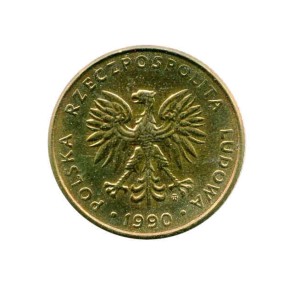 Polska 10 Złotych 1990 r.