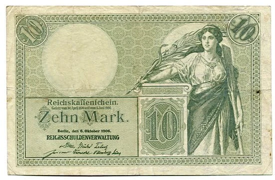 Niemcy 10 Marek 1906 r.
