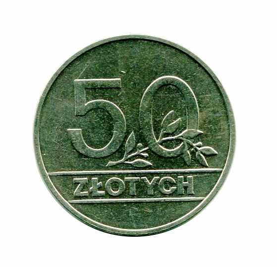 Polska 50 Złotych 1990 r.
