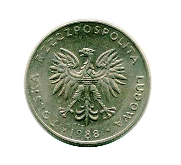 Polska 20 Złotych 1988 r.