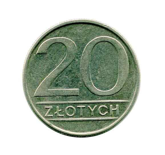 Polska 20 Złotych 1986 r.