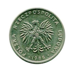 Polska 20 Złotych 1986 r.