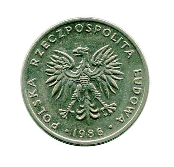 Polska 20 Złotych 1986 r.
