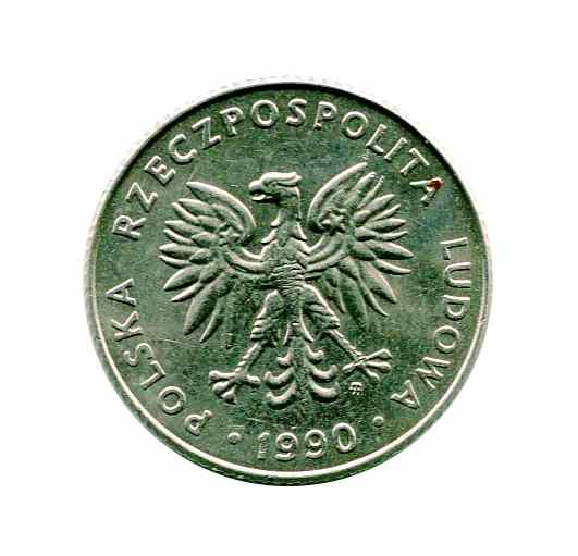 Polska 20 Złotych 1990 r.