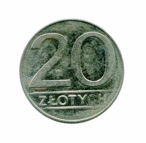Polska 20 Złotych 1989 r.