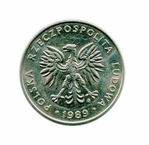 Polska 20 Złotych 1989 r.