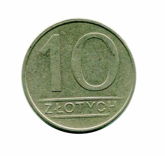 Polska 10 Złotych 1986 r.