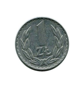 Polska 1 Złoty 1977 r.