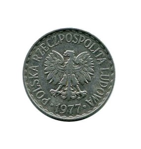 Polska 1 Złoty 1977 r.