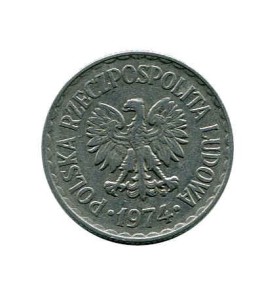 Polska 1 Złoty 1974 r.