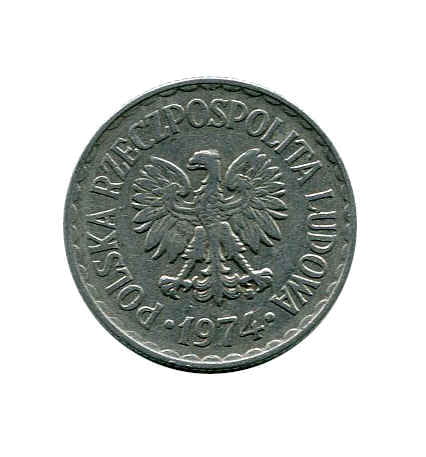 Polska 1 Złoty 1974 r.