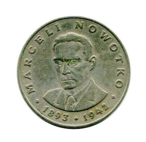 Polska 20 Złotych Marceli Nowotko 1974 r.