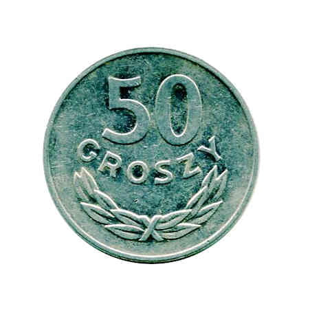 Polska 50 Groszy 1985 r.