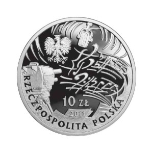 10 zł Historia Polskiej Muzyki Rozrywkowej – Jeremi Przybora, Jerzy Wasowski 2011 r. rewers