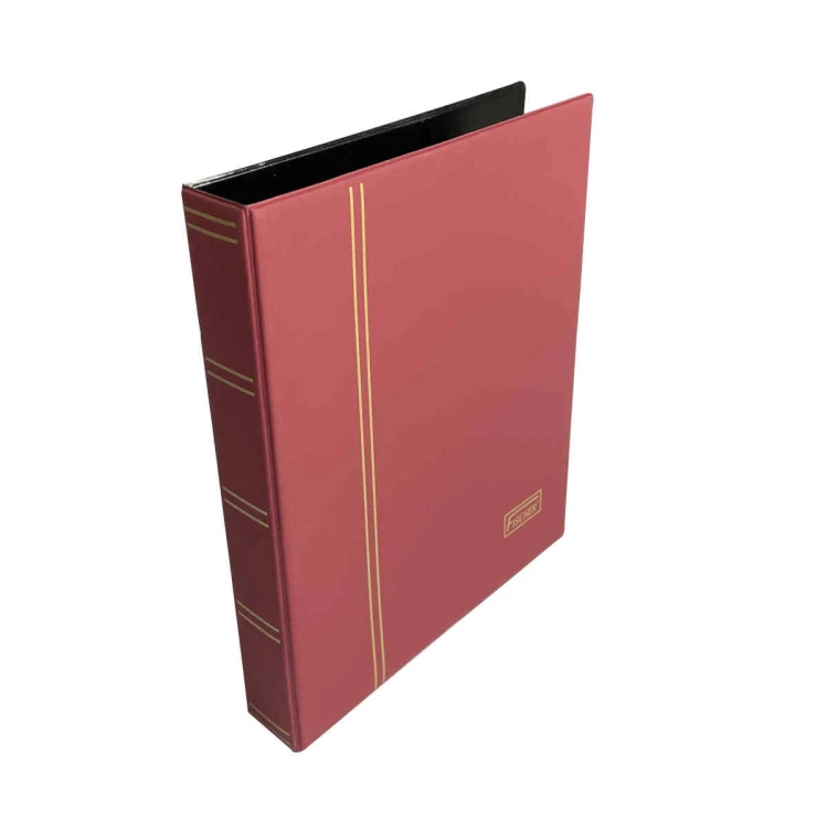 Klaser Album Fischer Optimum na karty telefoniczne Czerwony Premium