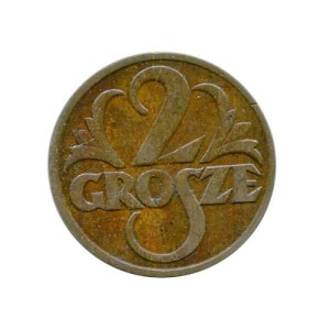 Polska 2 Grosze 1931 r.
