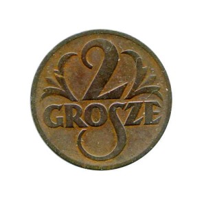 Polska 2 Grosze 1937 r.