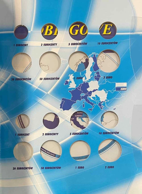 Album E-hobby na monety obiegowe Euro Tom III Strona 3