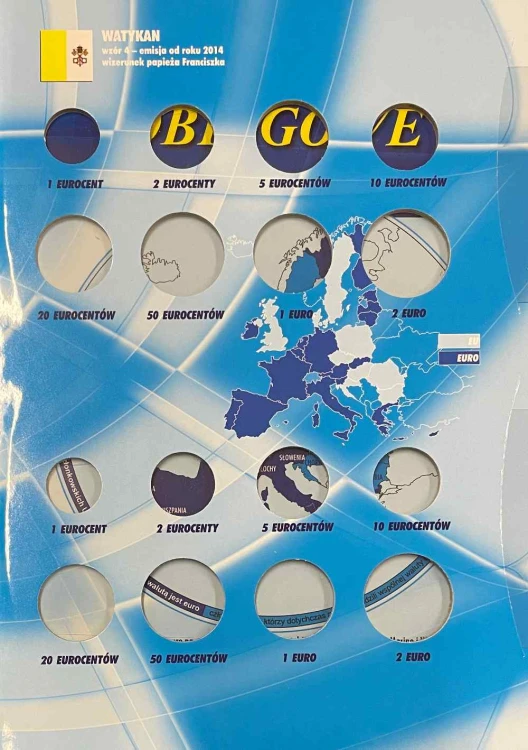 Album E-hobby na monety obiegowe Euro Tom IV Strona 5