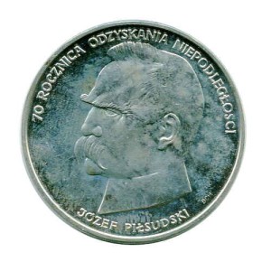 Polska 50 000 zł Józef Piłsudski 1988 r.