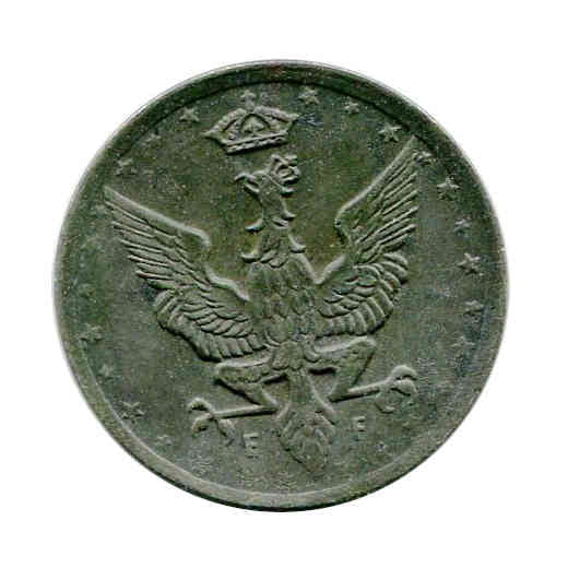 Królestwo Polskie 10 Fenigów 1917 r.