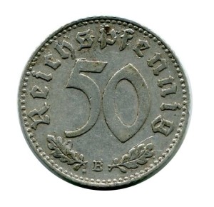 Niemcy 50 Pfennig 1943 r.