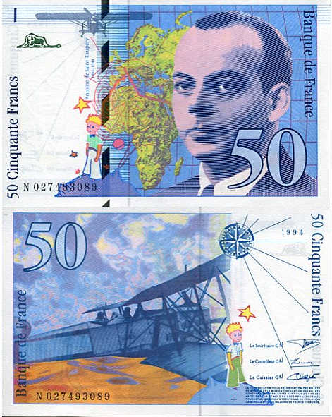 Francja 50 Francs 1999 r. UNC