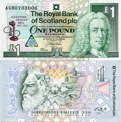 Szkocja 1 Pound 1997 r. UNC