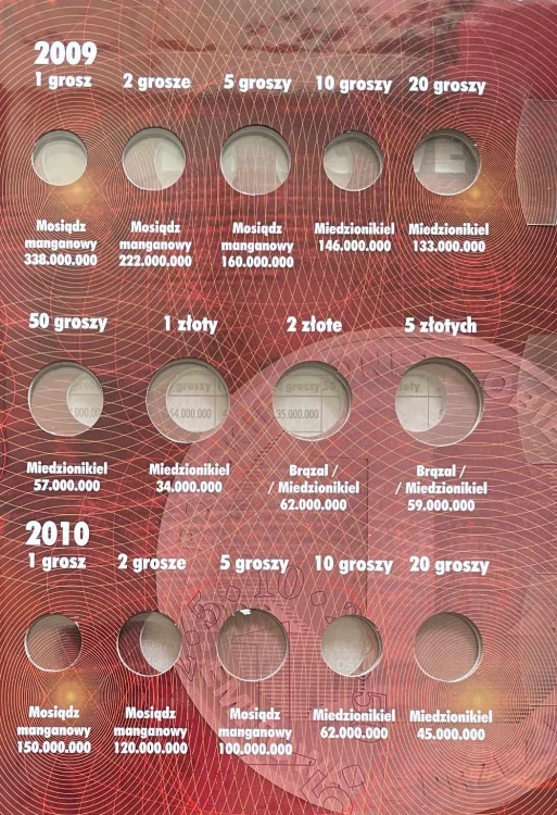 Album E-hobby na monety obiegowe IIIRP 2006 - 2011 r. IV Tom Strona 3